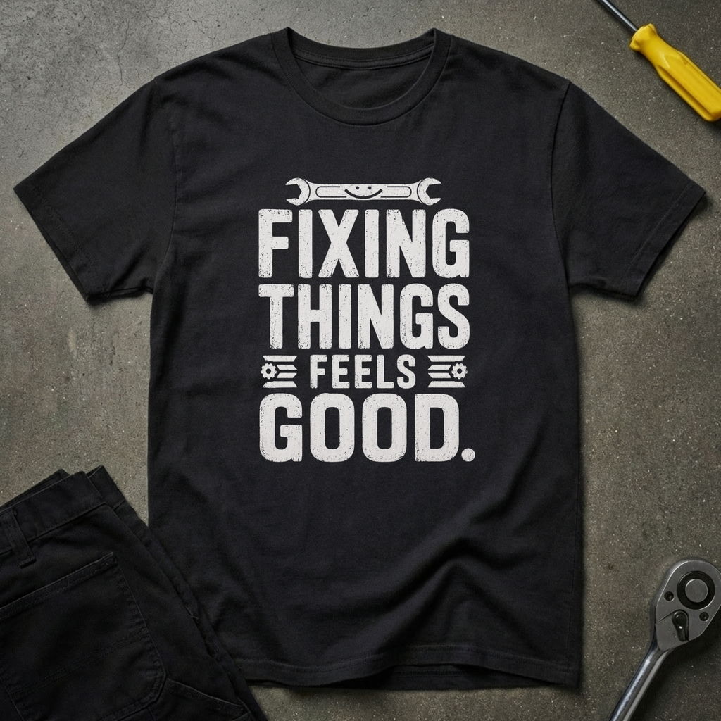 Fixing Things Feels T-Shirt