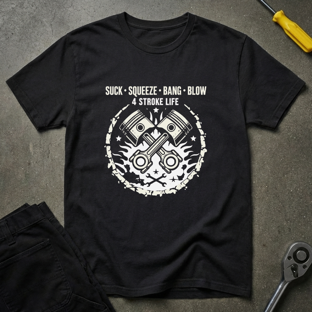4-Stroke Life T-Shirt