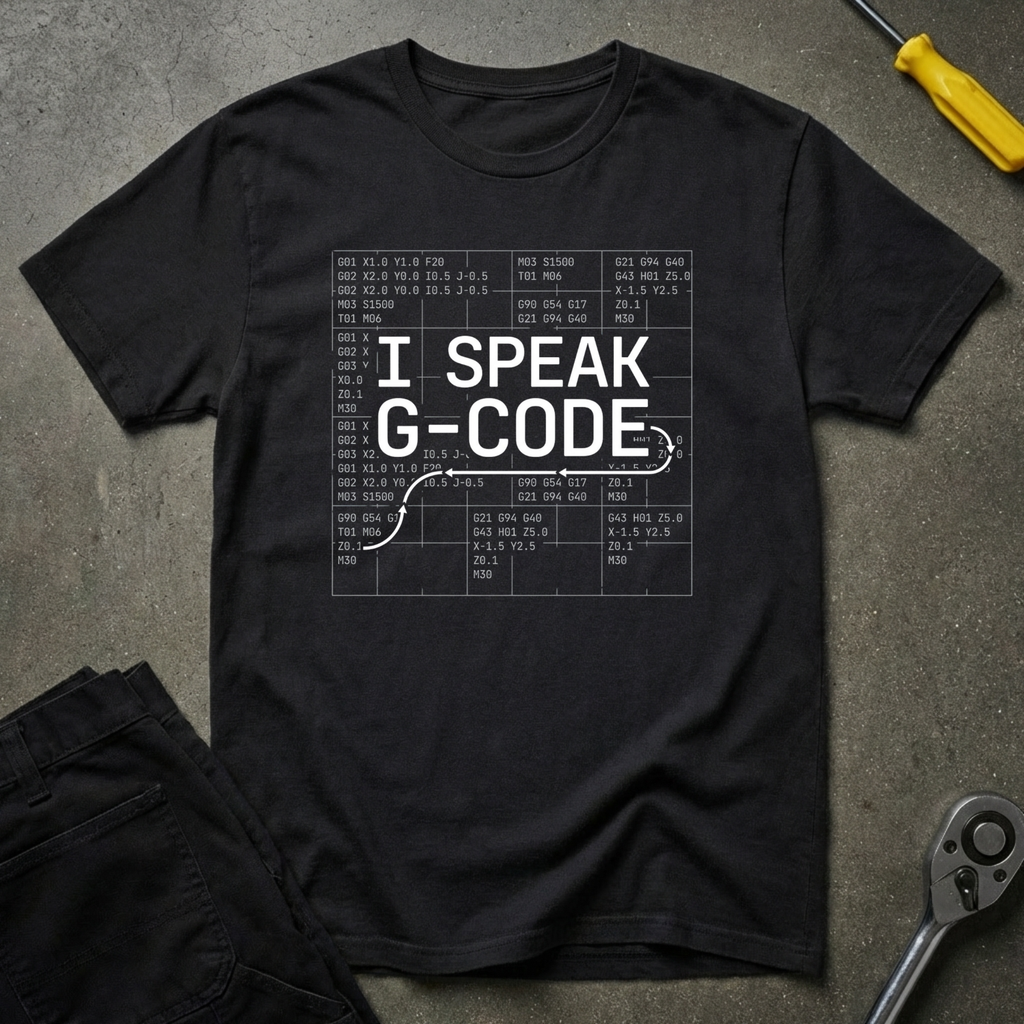 I Speak G-Code T-Shirt