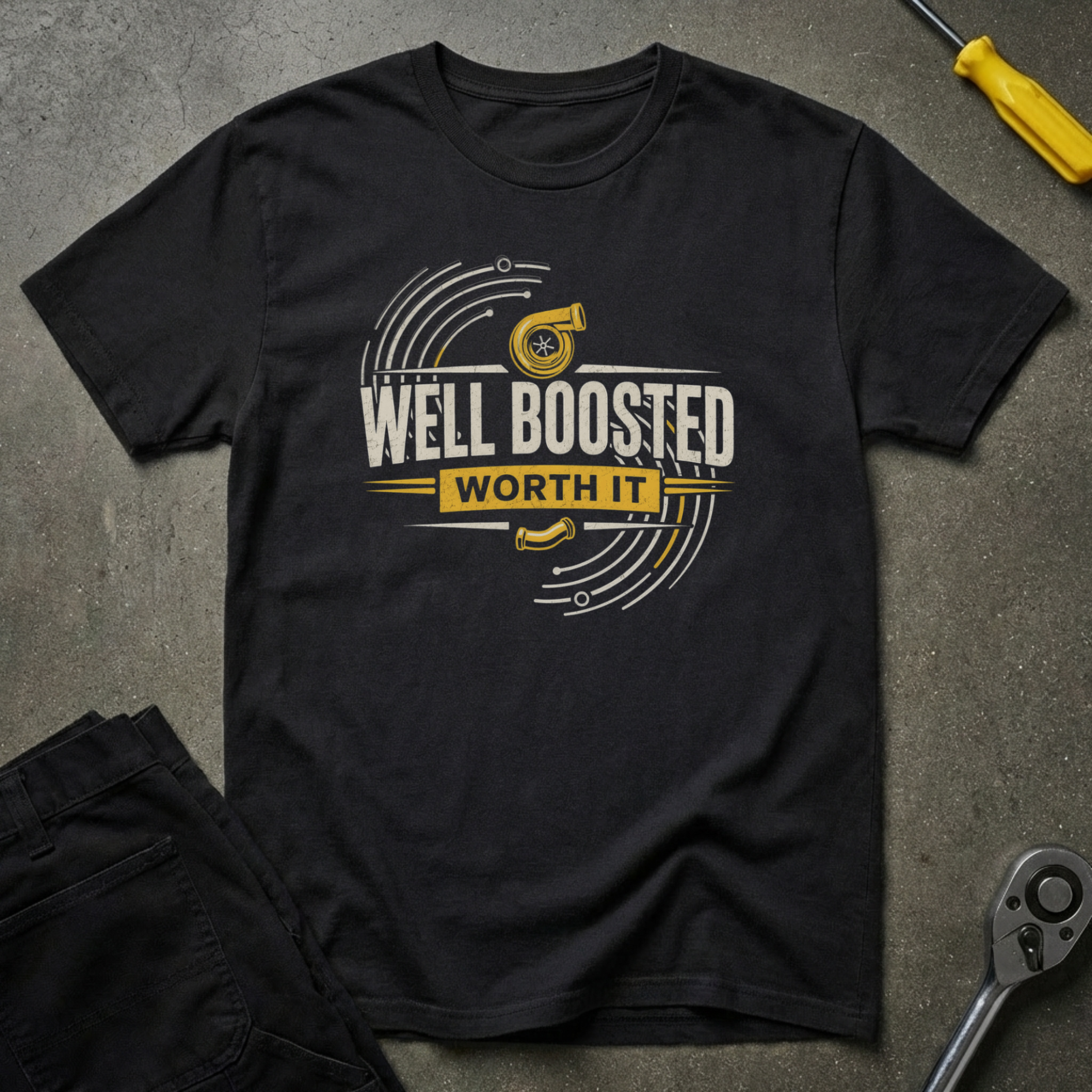 Well Boosted. T-Shirt