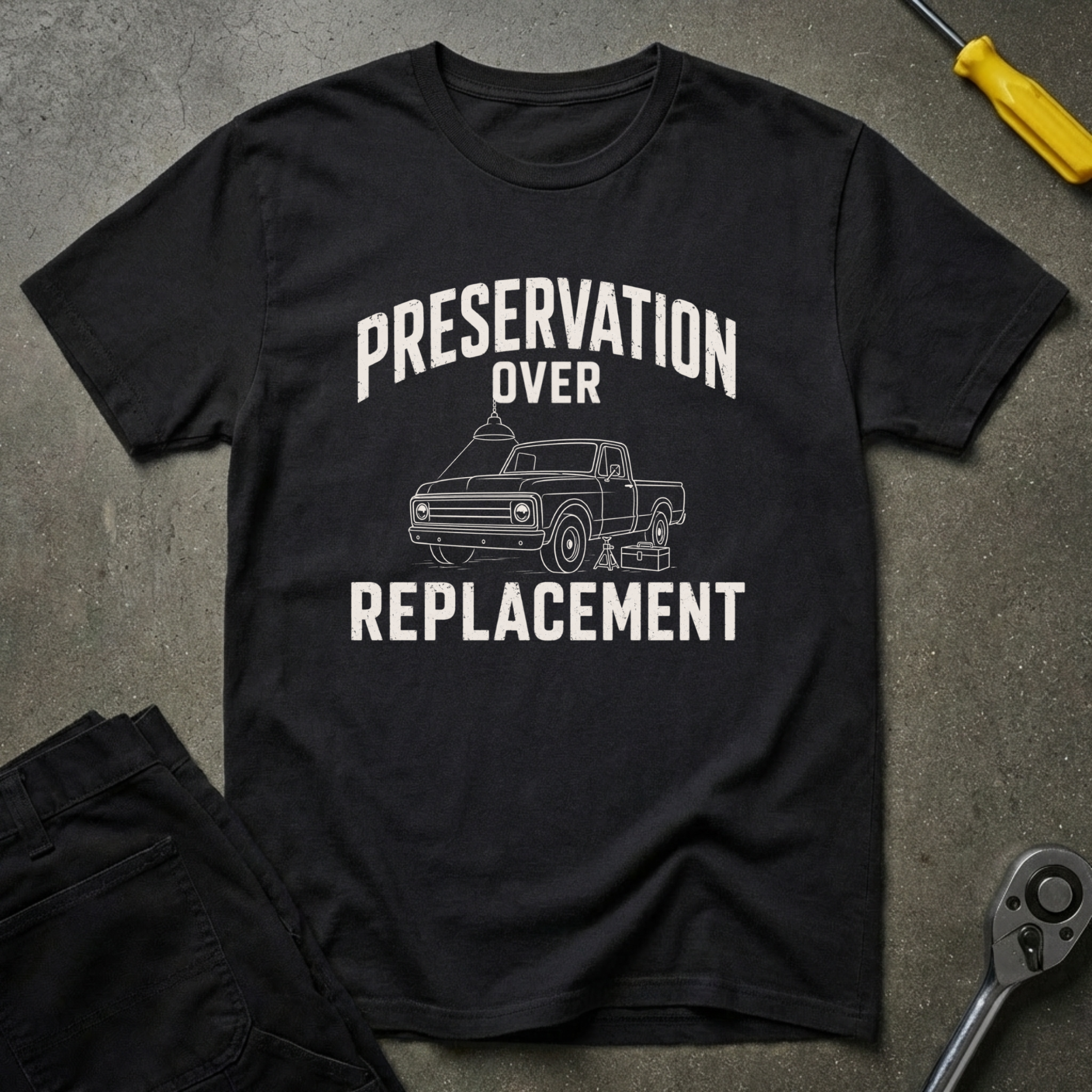 Preservation Over Replacement T-Shirt
