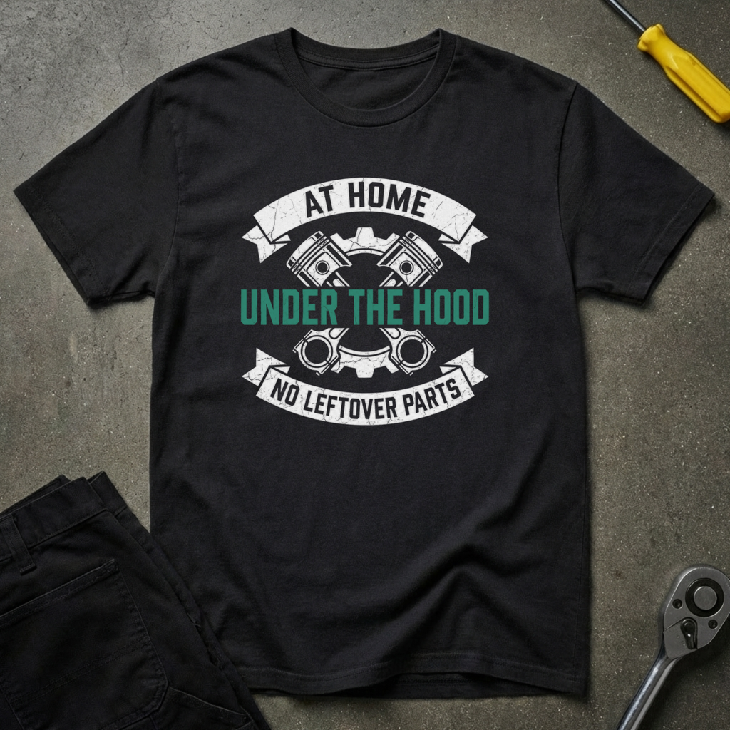 At Home Under T-Shirt
