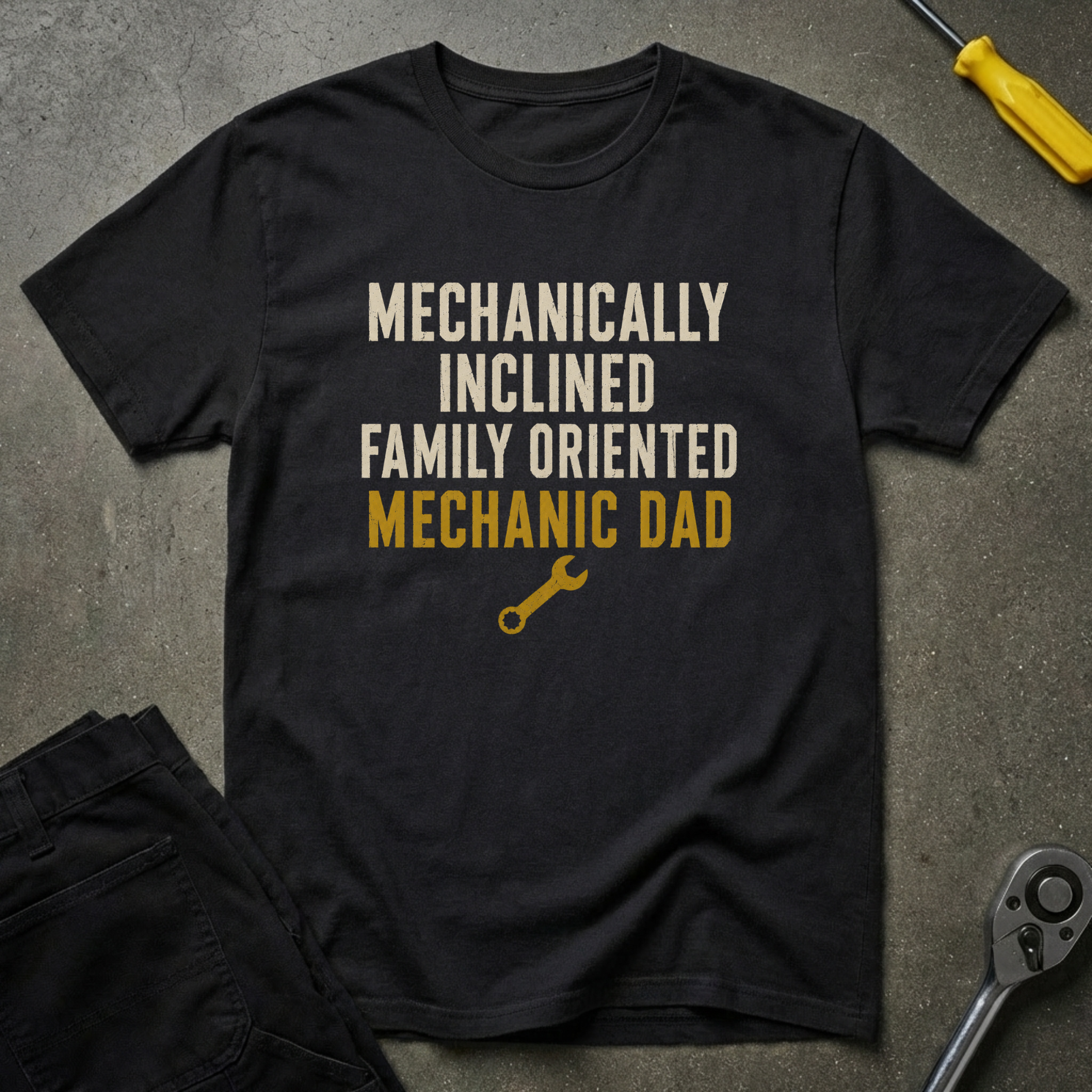 Mechanic Dad T-Shirt