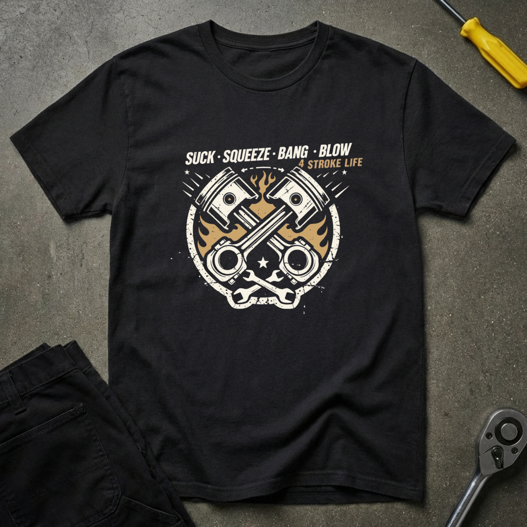 4 Stroke Life T-Shirt