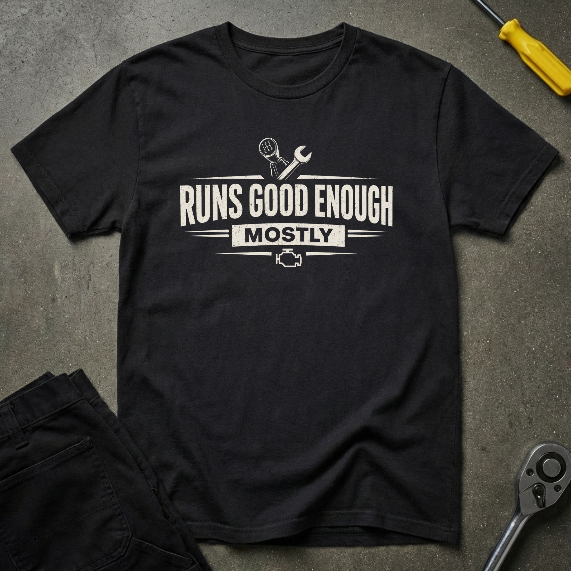 Runs Good Enough. T-Shirt