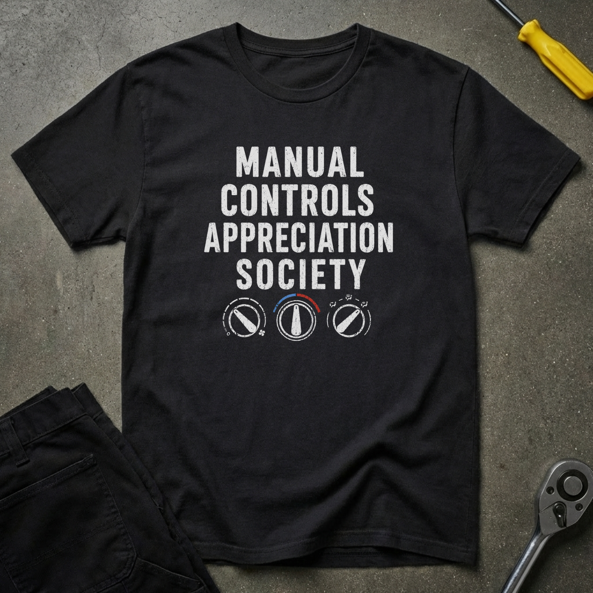 Manual Controls Appreciation T-Shirt