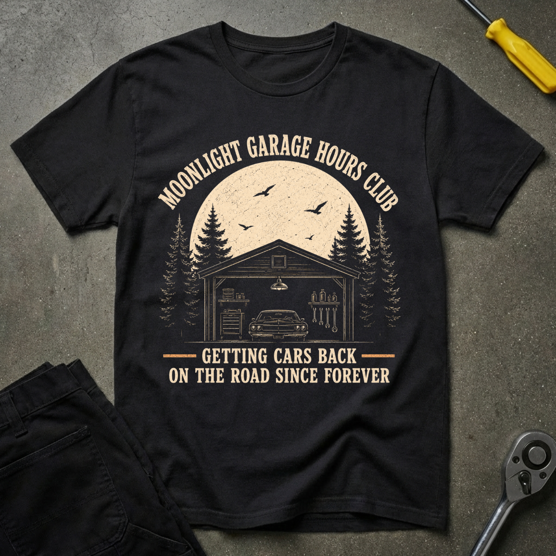 Moonlight Garage T-Shirt