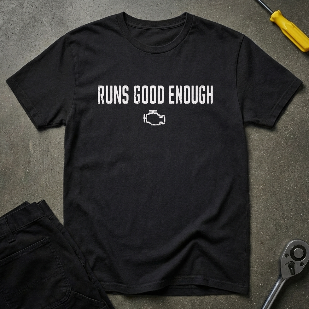 Runs Good Enough W T-Shirt