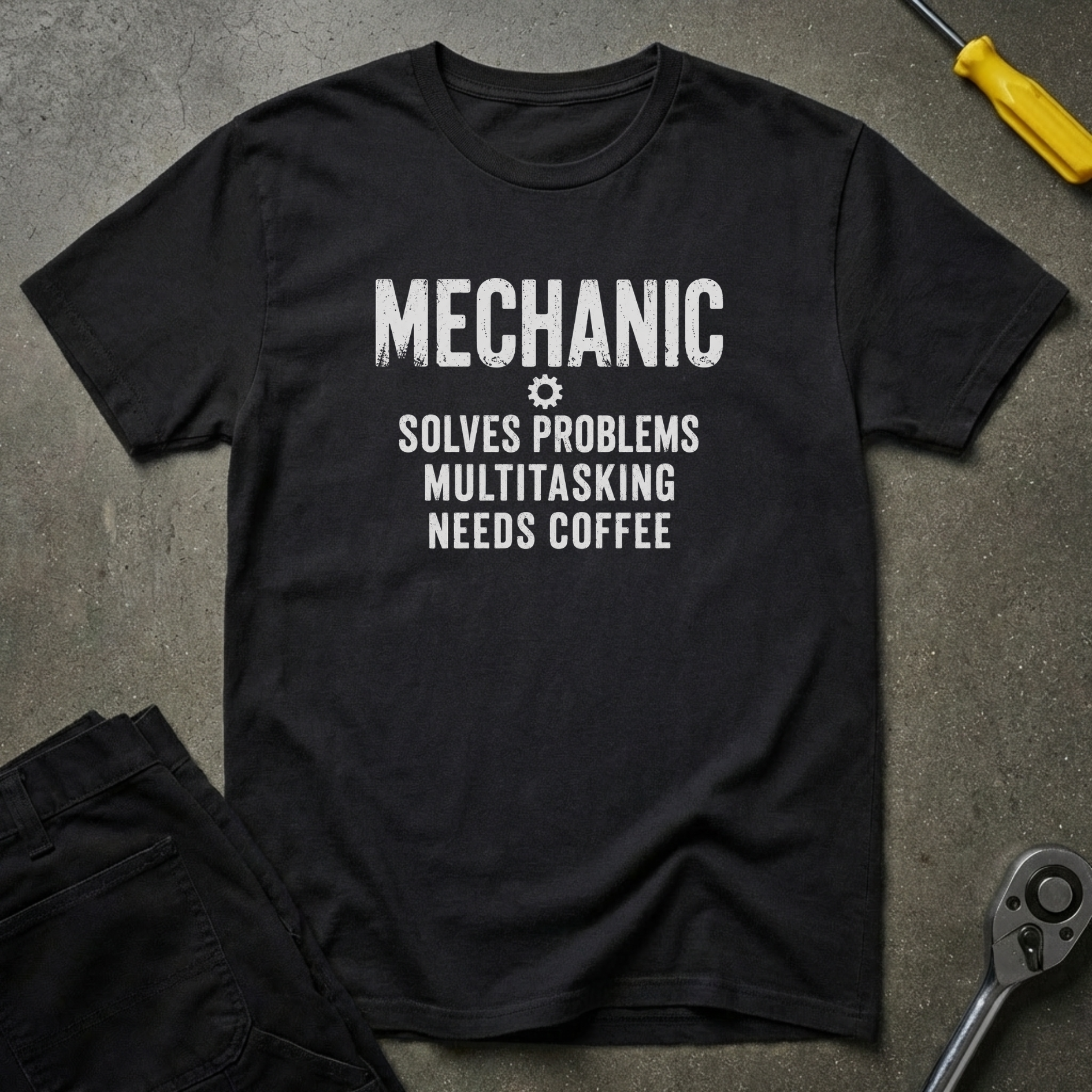 Mechanic Solves T-Shirt