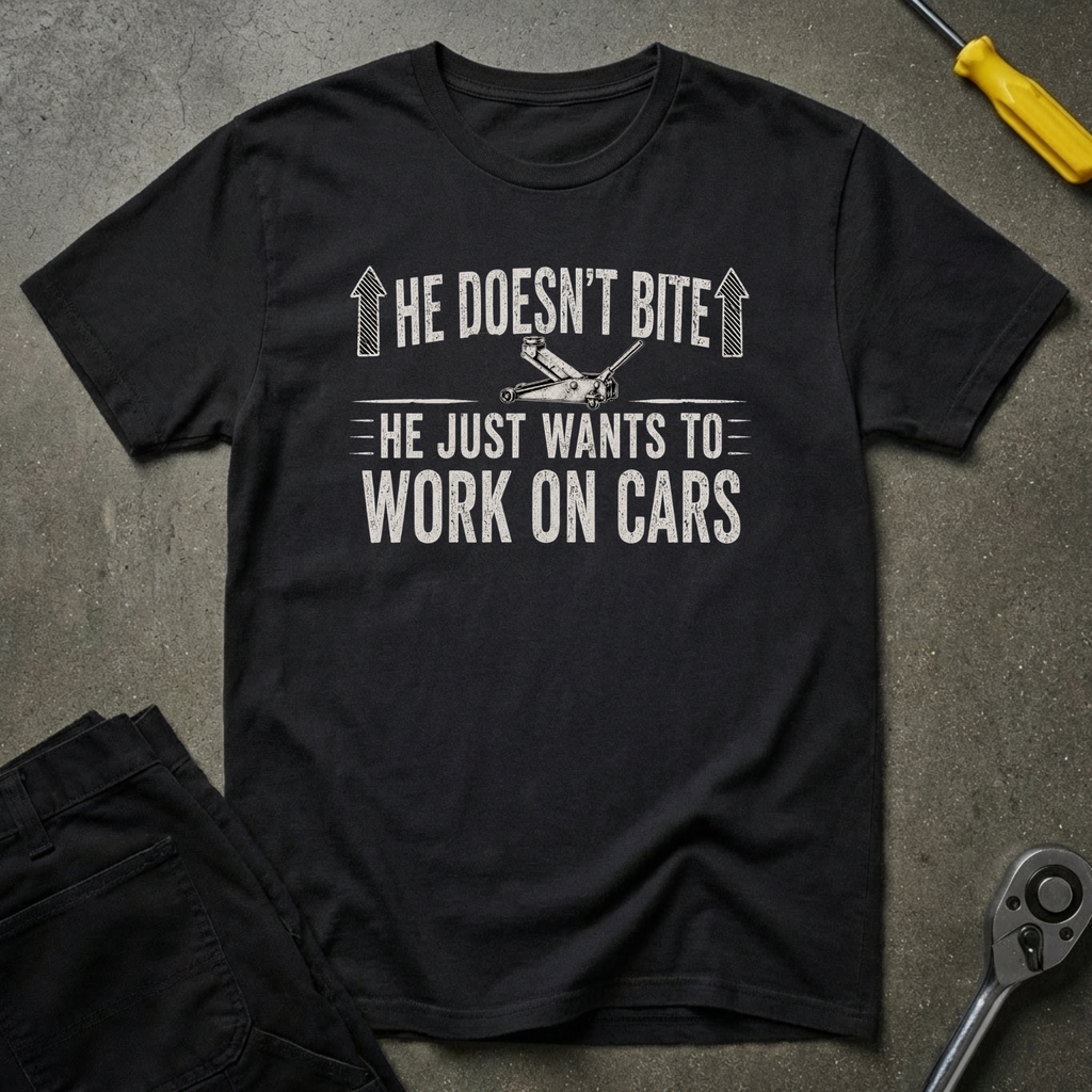 He Doesn't Bite T-Shirt