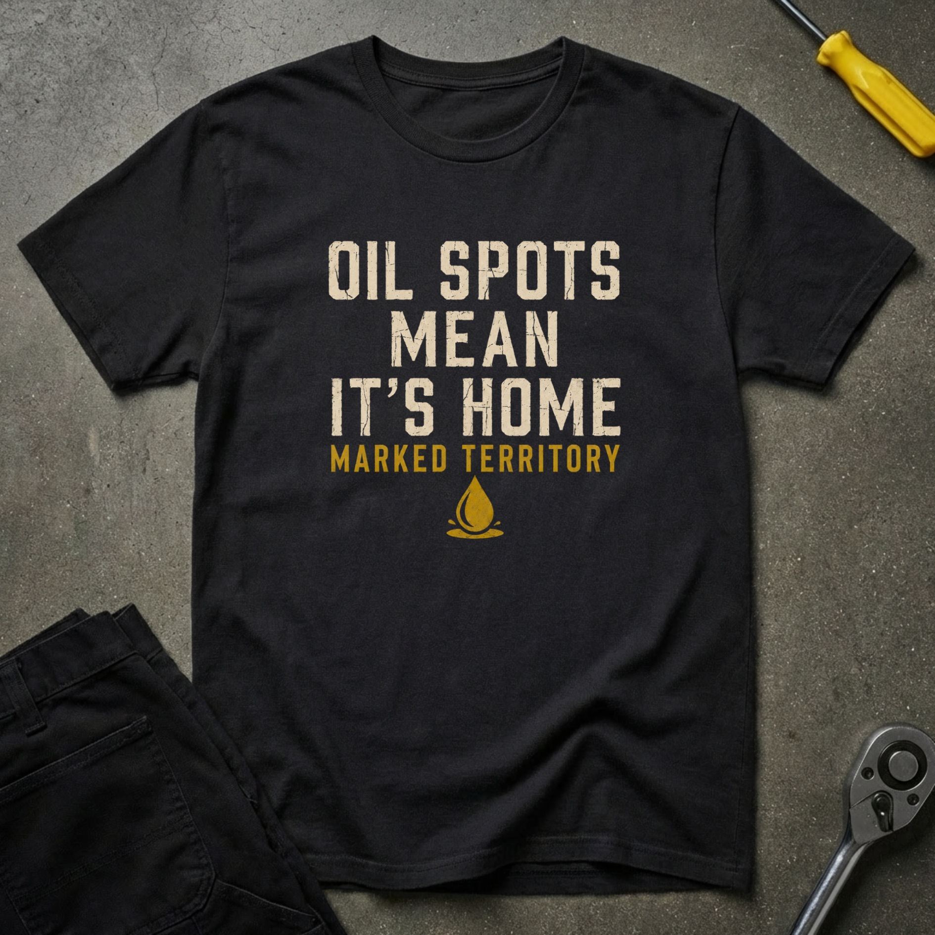 Oil Spots T-Shirt