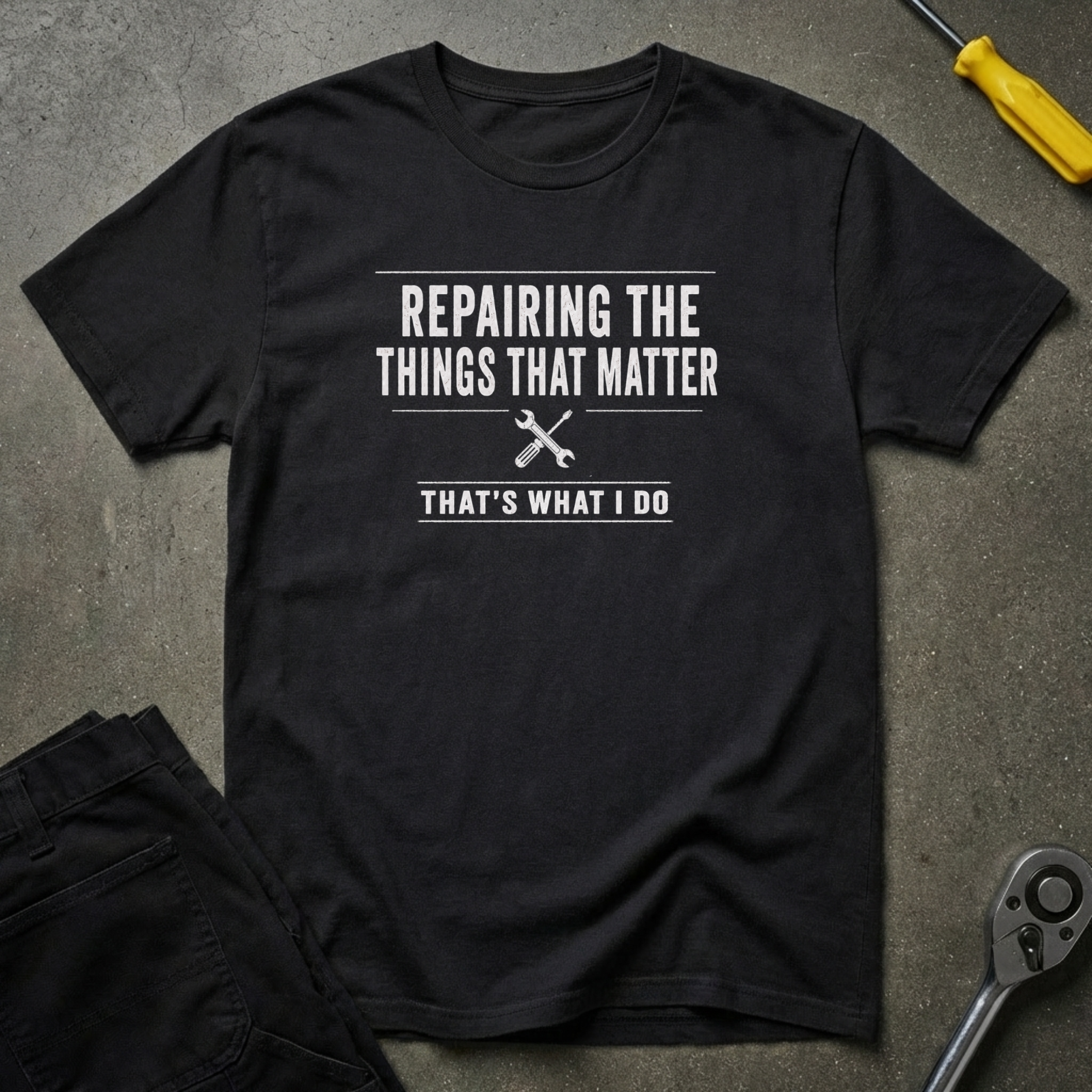 Repairing The w/That's T-Shirt