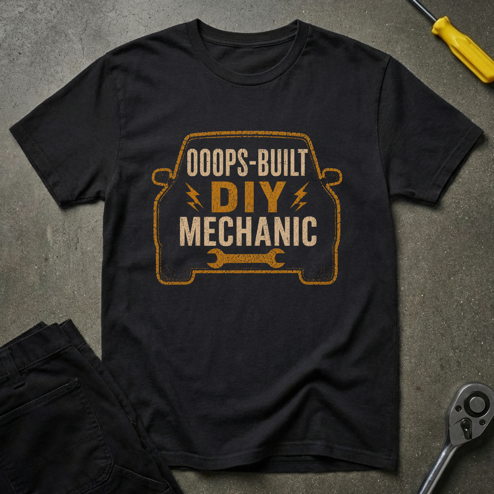 Ooops-Built T-Shirt