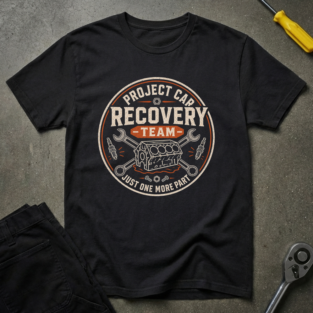 Project Car Recovery T-Shirt