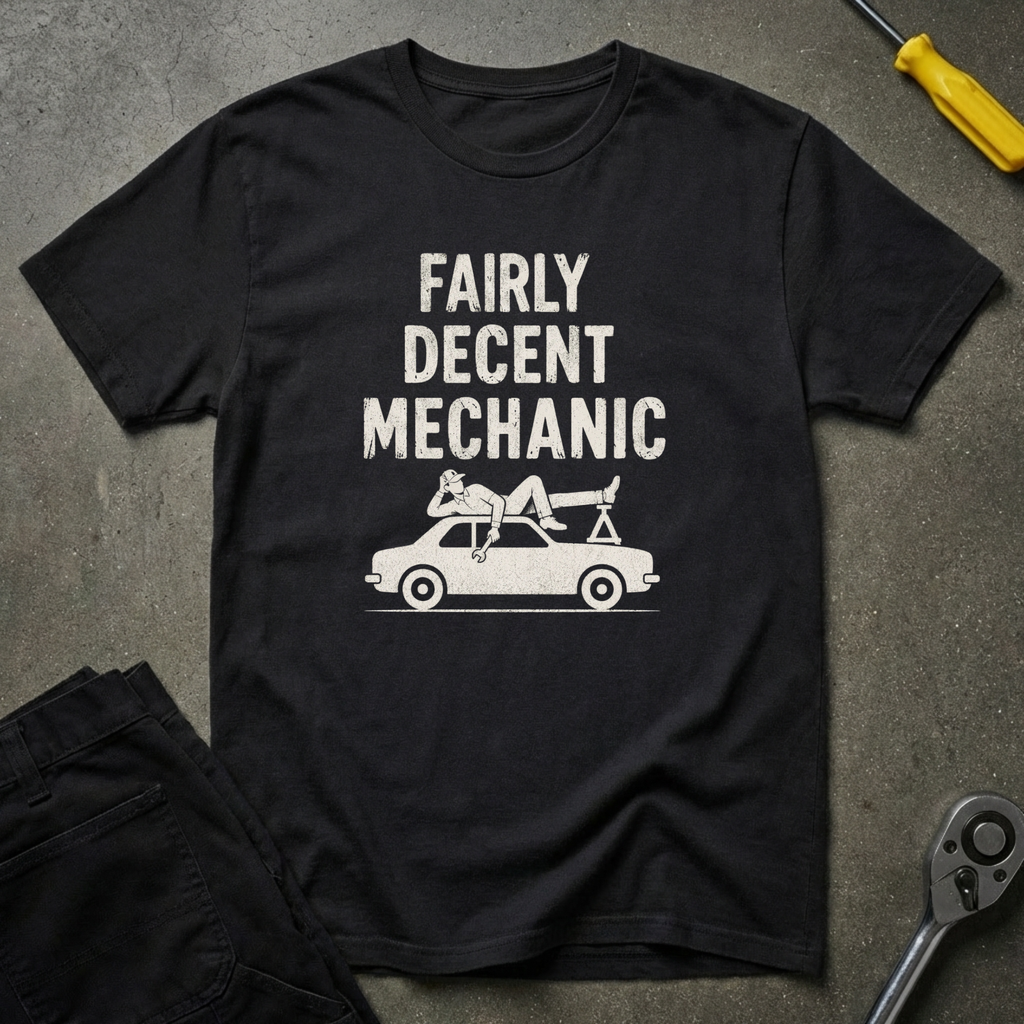 Fairly Decent w/Car T-Shirt