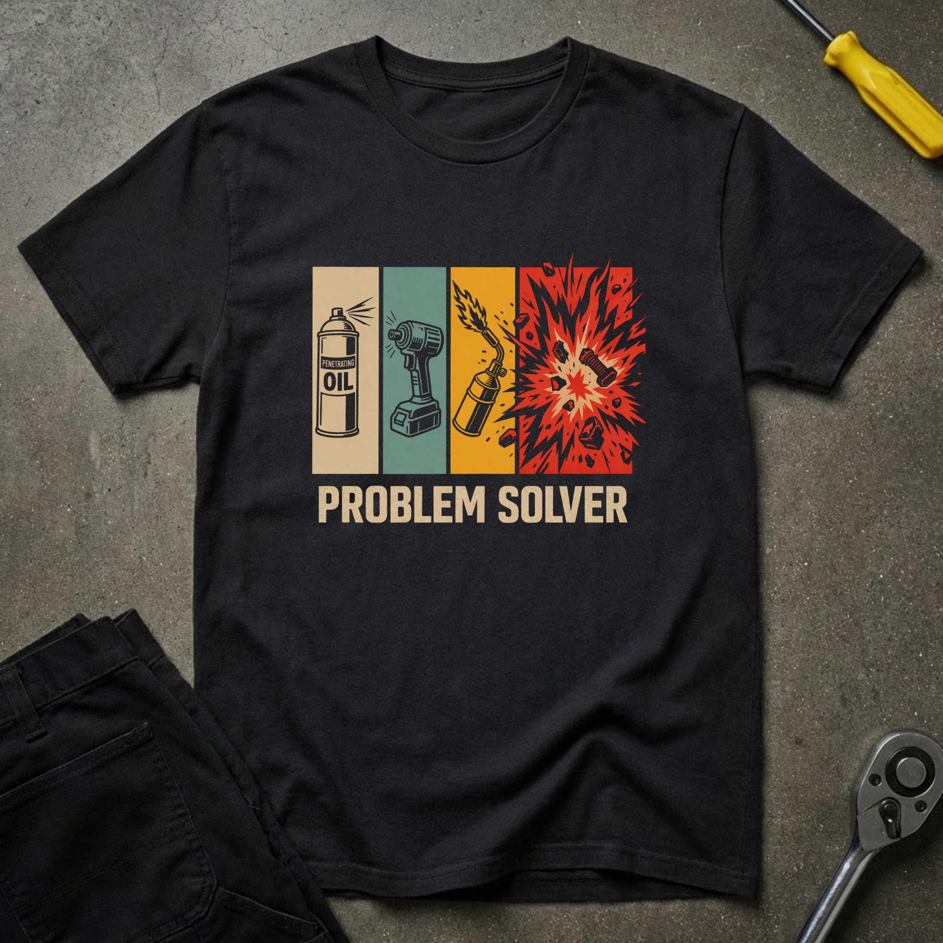 No Problem Mechanic T-Shirt