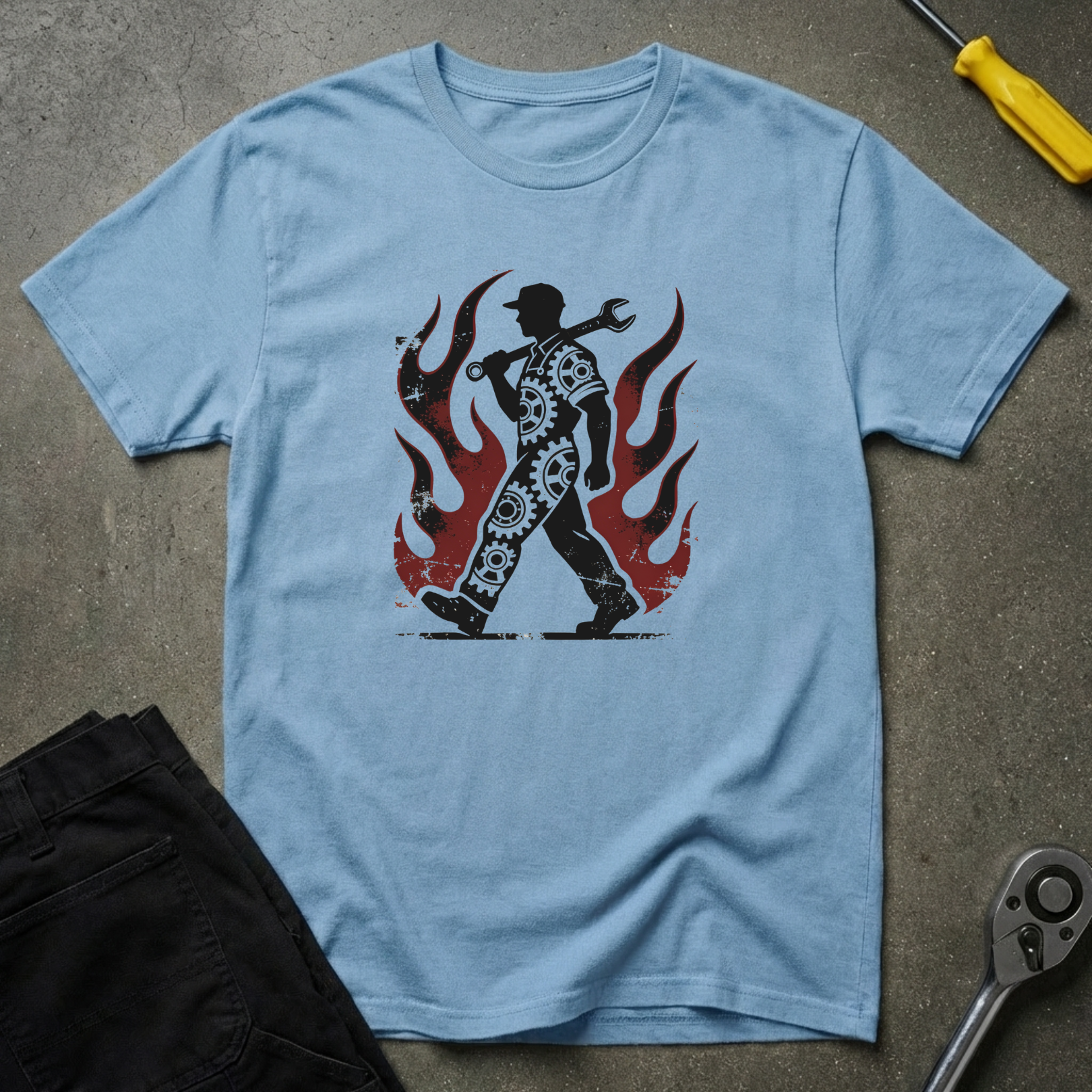 Burning To Fix T-Shirt