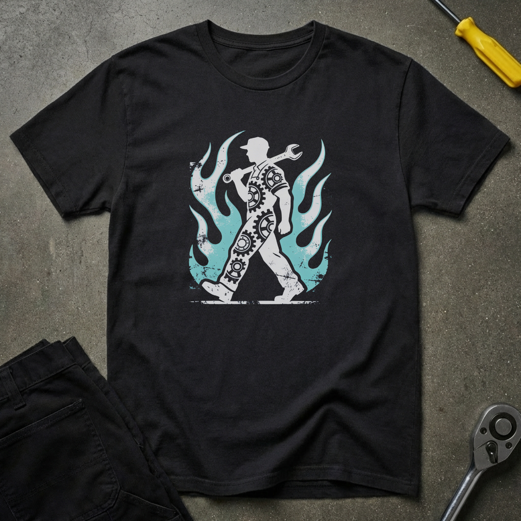 Burning Mechanic T-Shirt