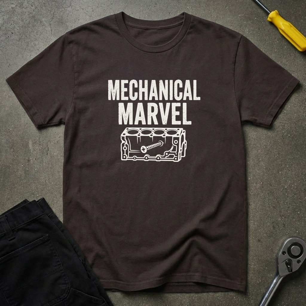 Wood Screw Marvel T-Shirt