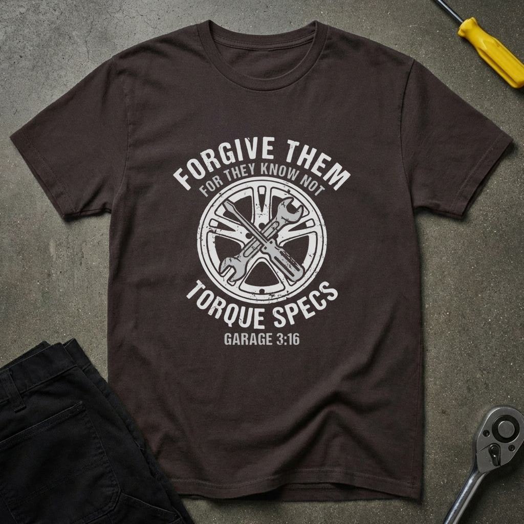 Torque Specs Forgiveness T-Shirt