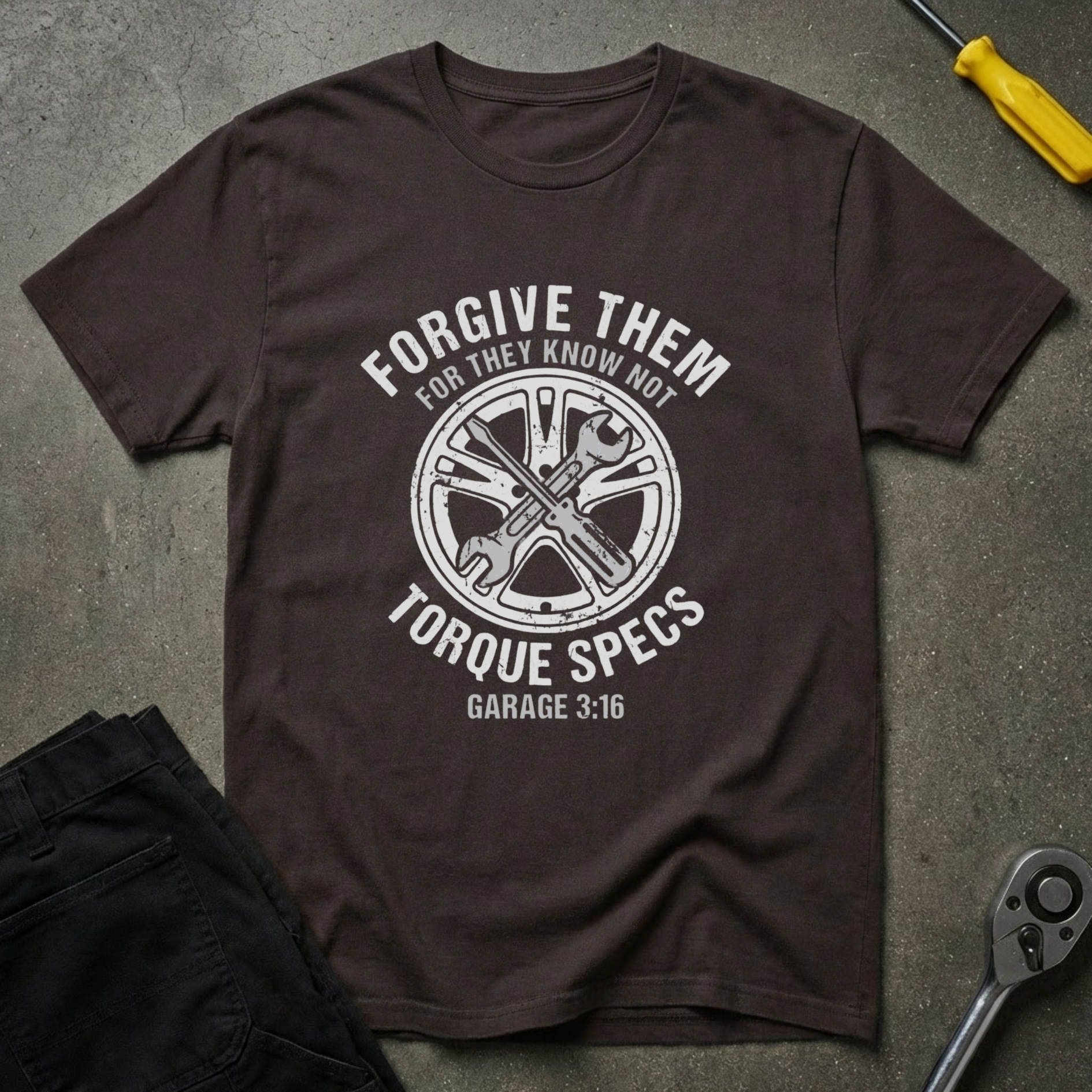 Torque Specs Forgiveness T-Shirt