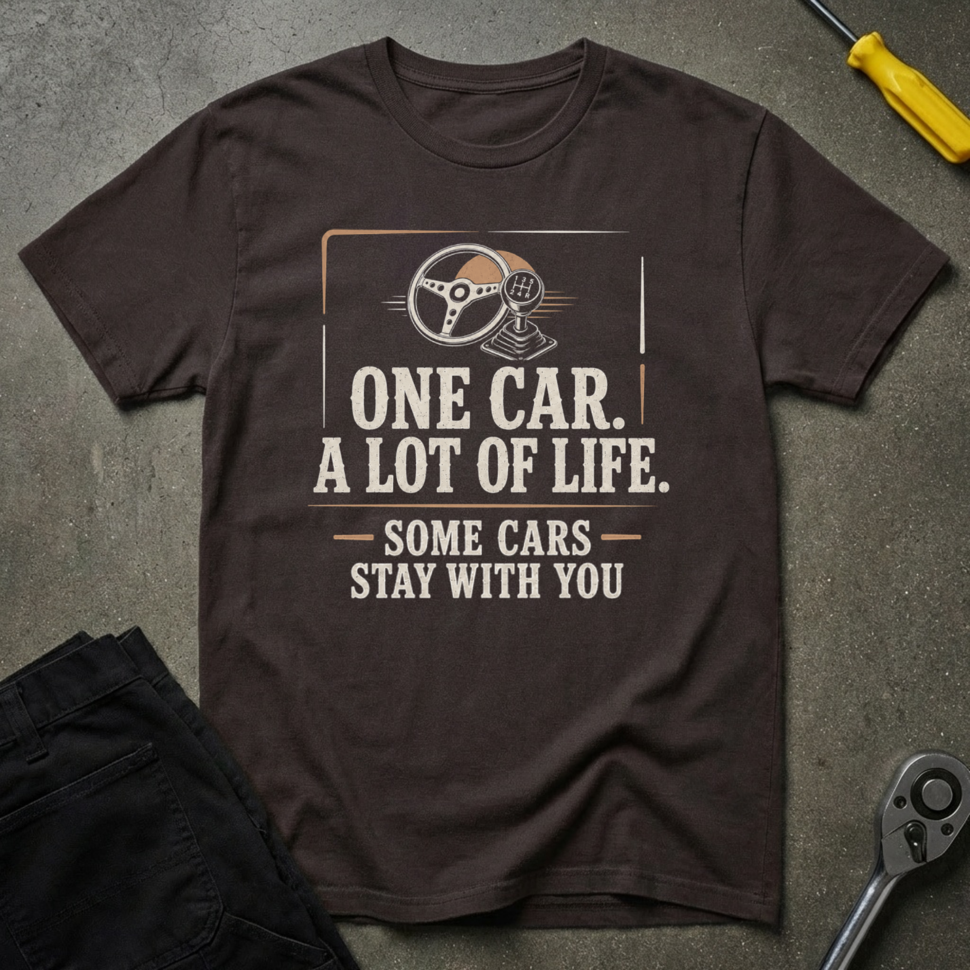 One Car A T-Shirt