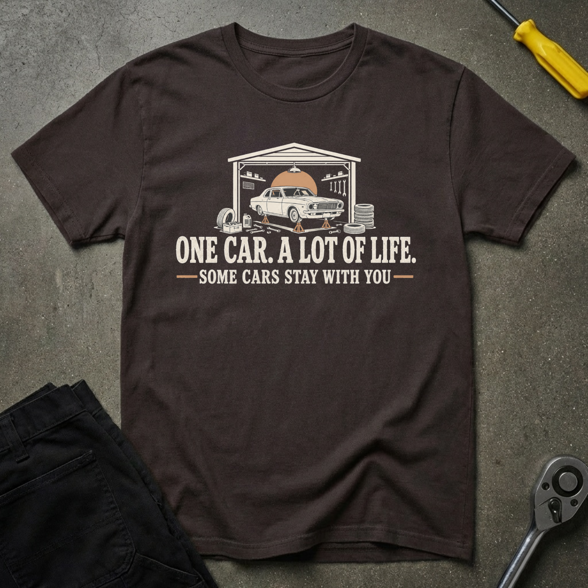 One Car. T-Shirt