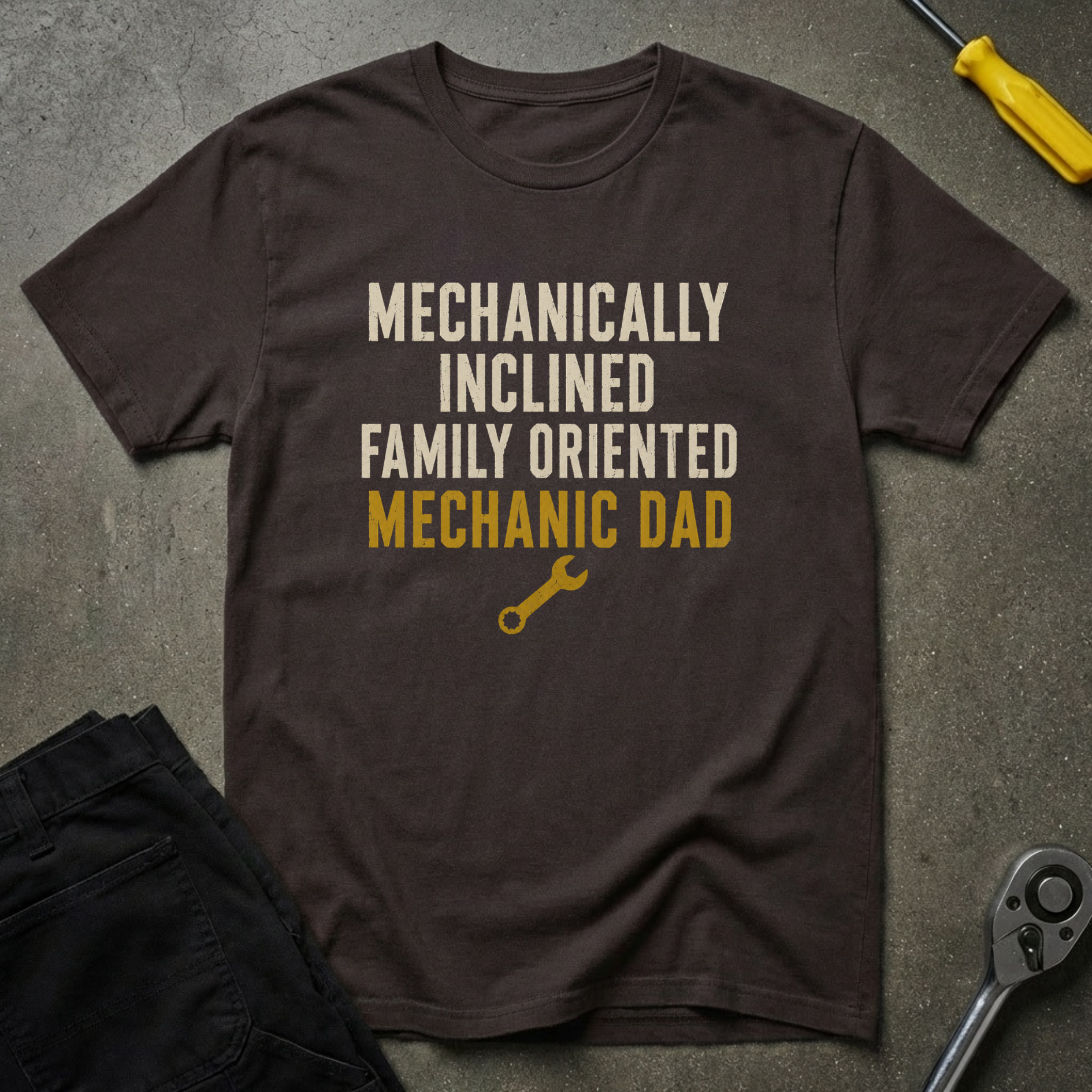 Mechanic Dad T-Shirt