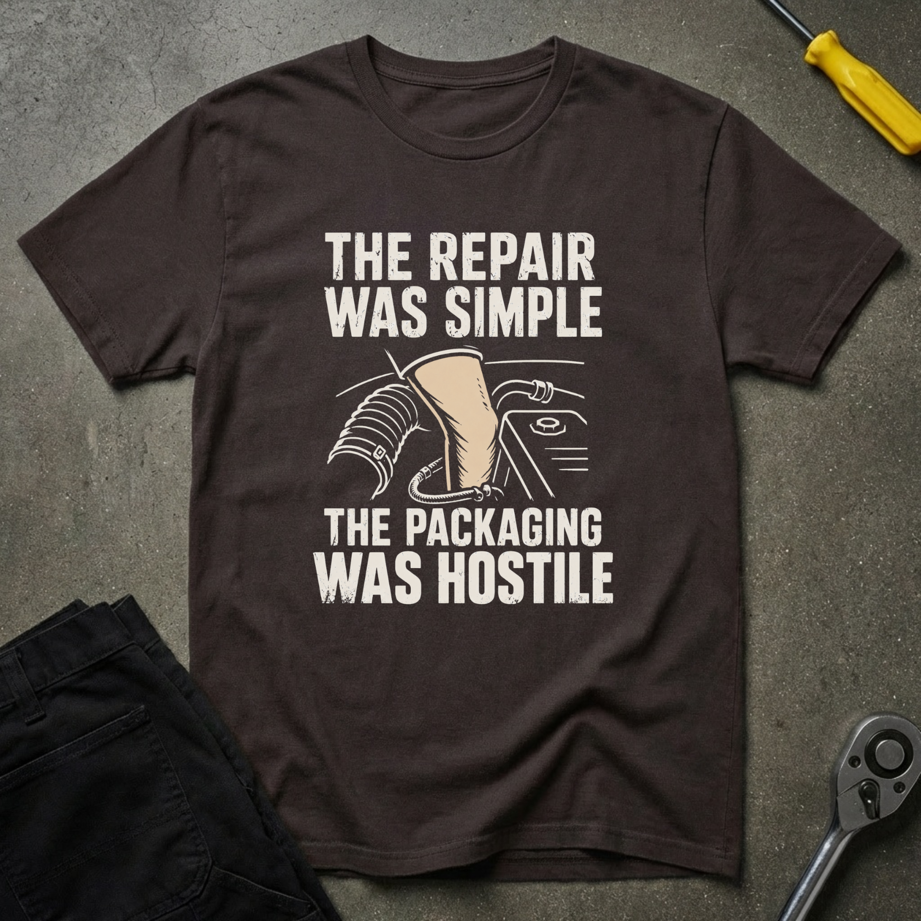 Hostile Packaging T-Shirt