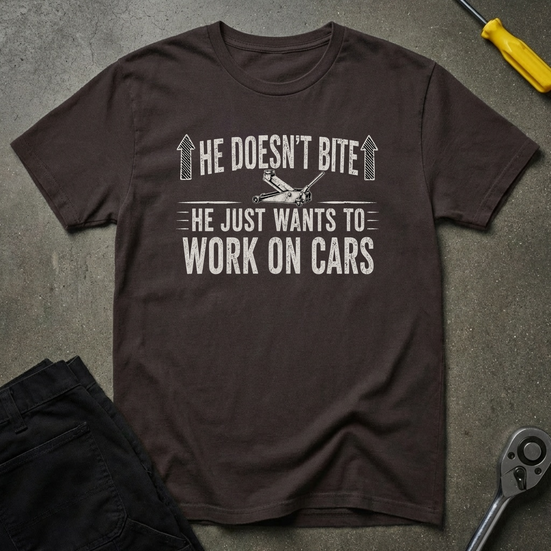 He Doesn't Bite T-Shirt