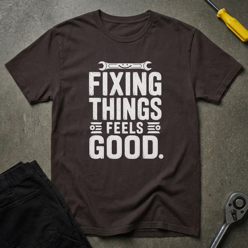 Fixing Things Feels T-Shirt