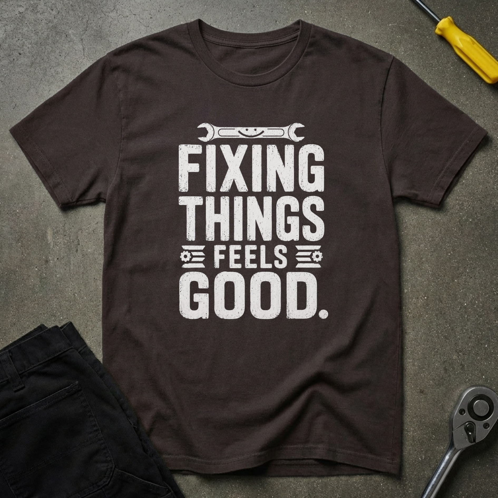 Fixing Things Feels T-Shirt