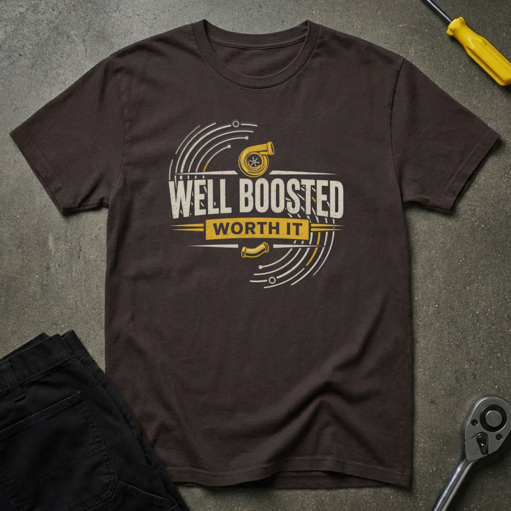 Well Boosted. T-Shirt