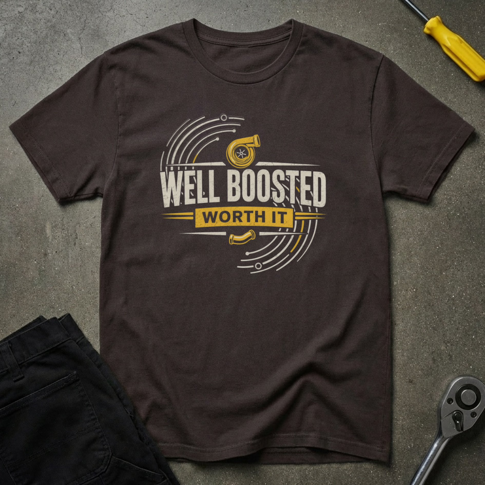 Well Boosted. T-Shirt