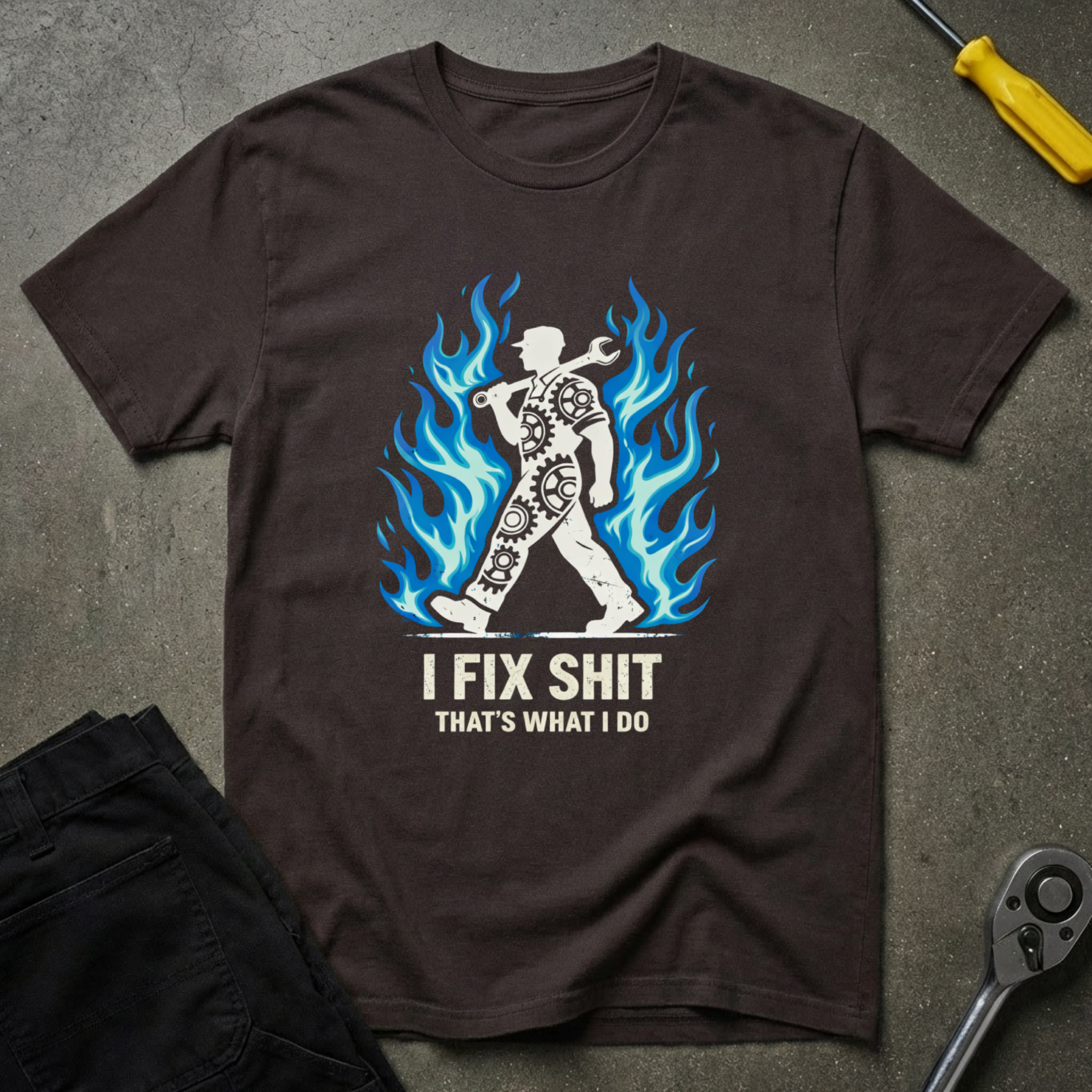 Burning Fixer T-Shirt