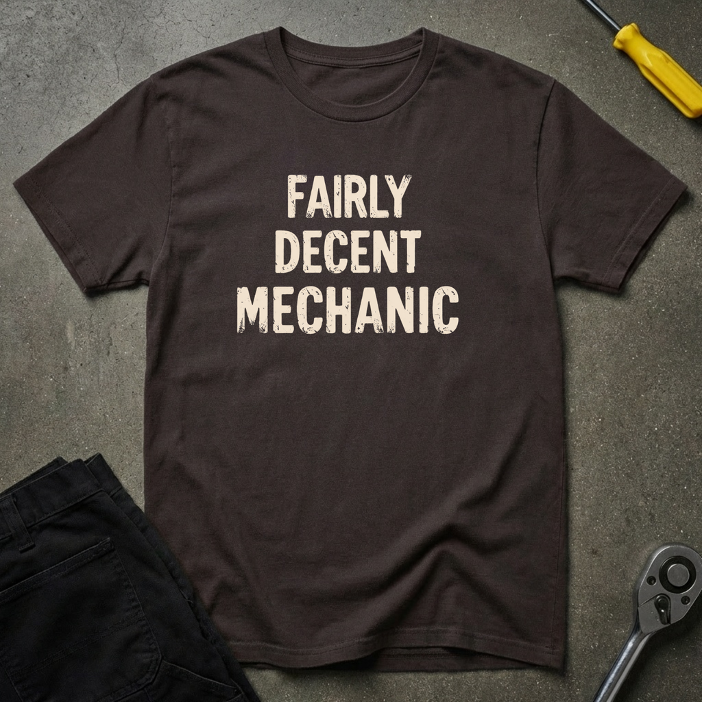 Fairly Decent Mechanic C T-Shirt