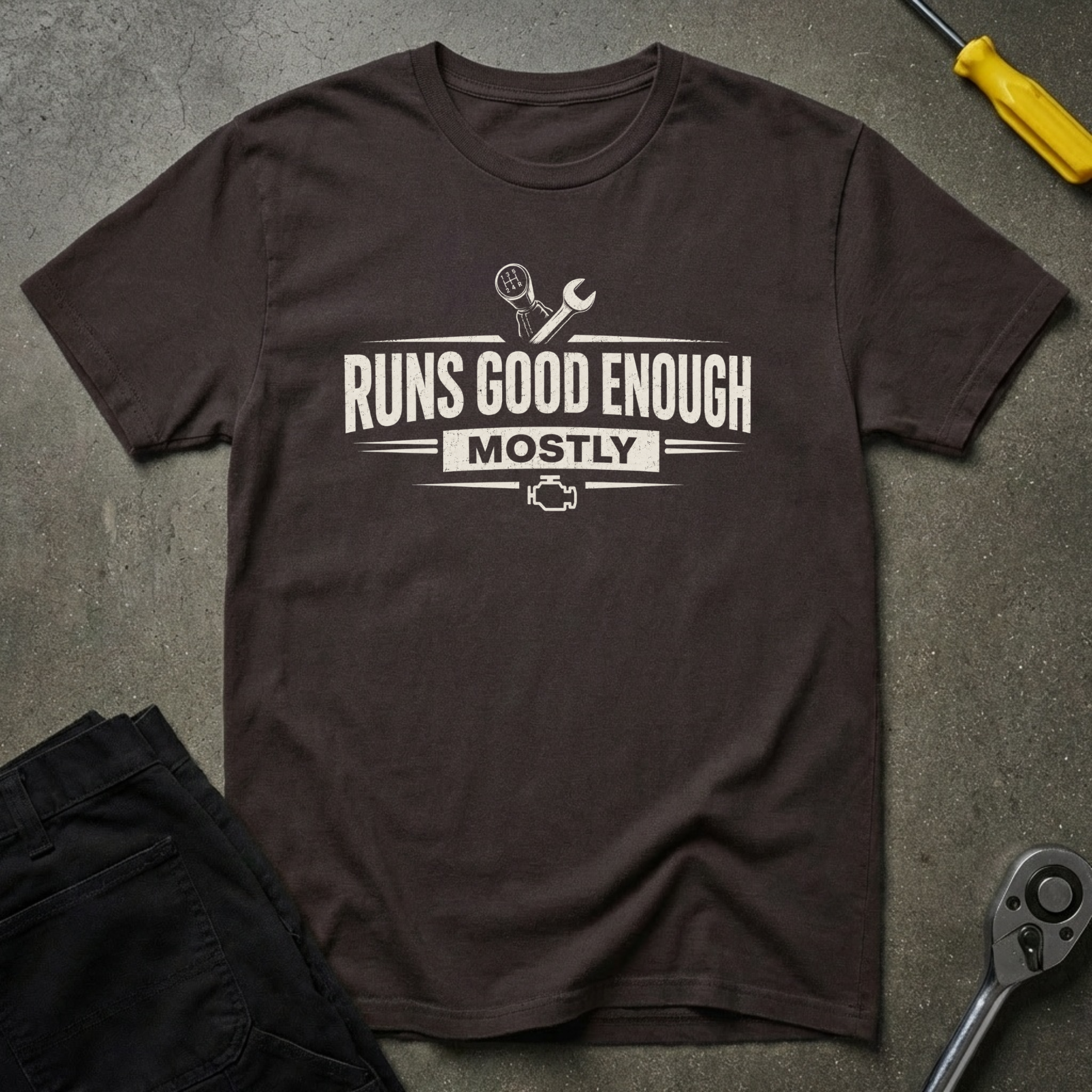 Runs Good Enough. T-Shirt