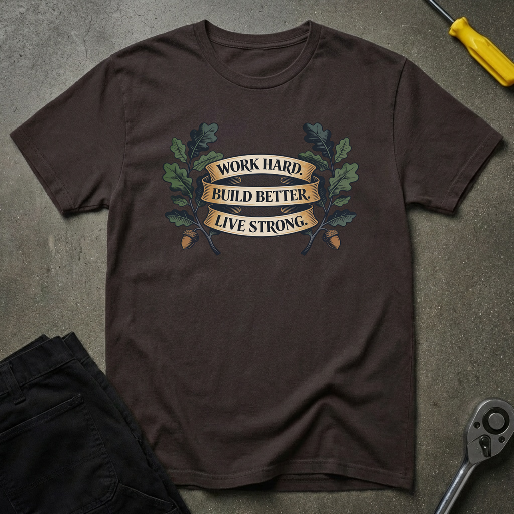 Work Hard Oak T-Shirt