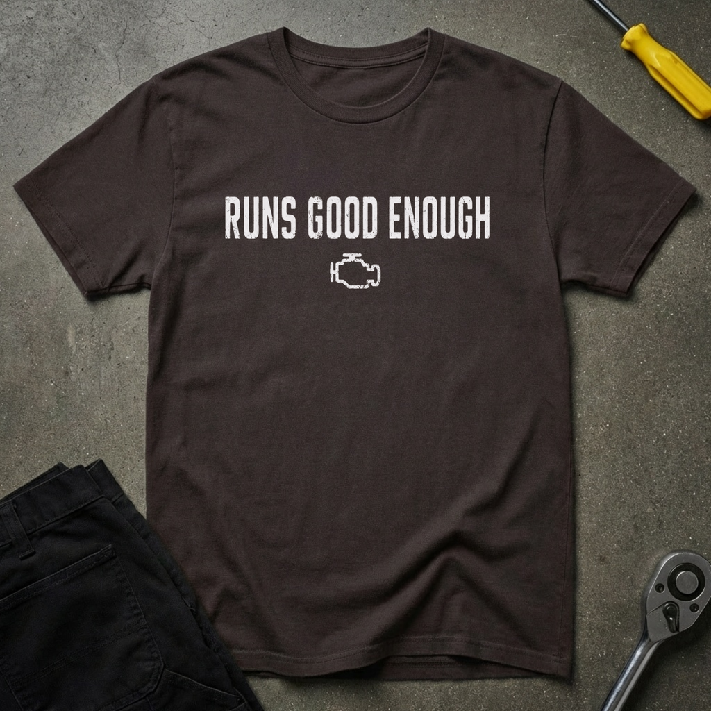 Runs Good Enough W T-Shirt