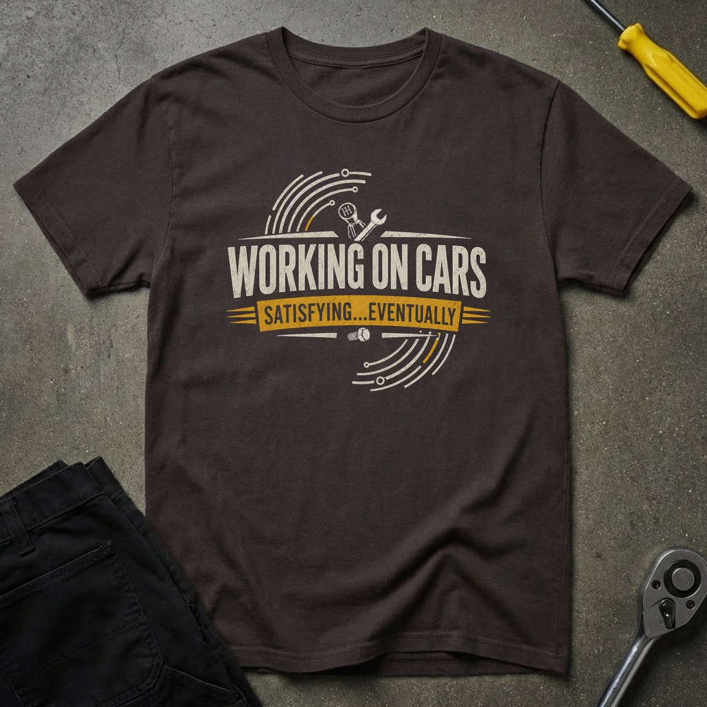 Working On Cars T-Shirt