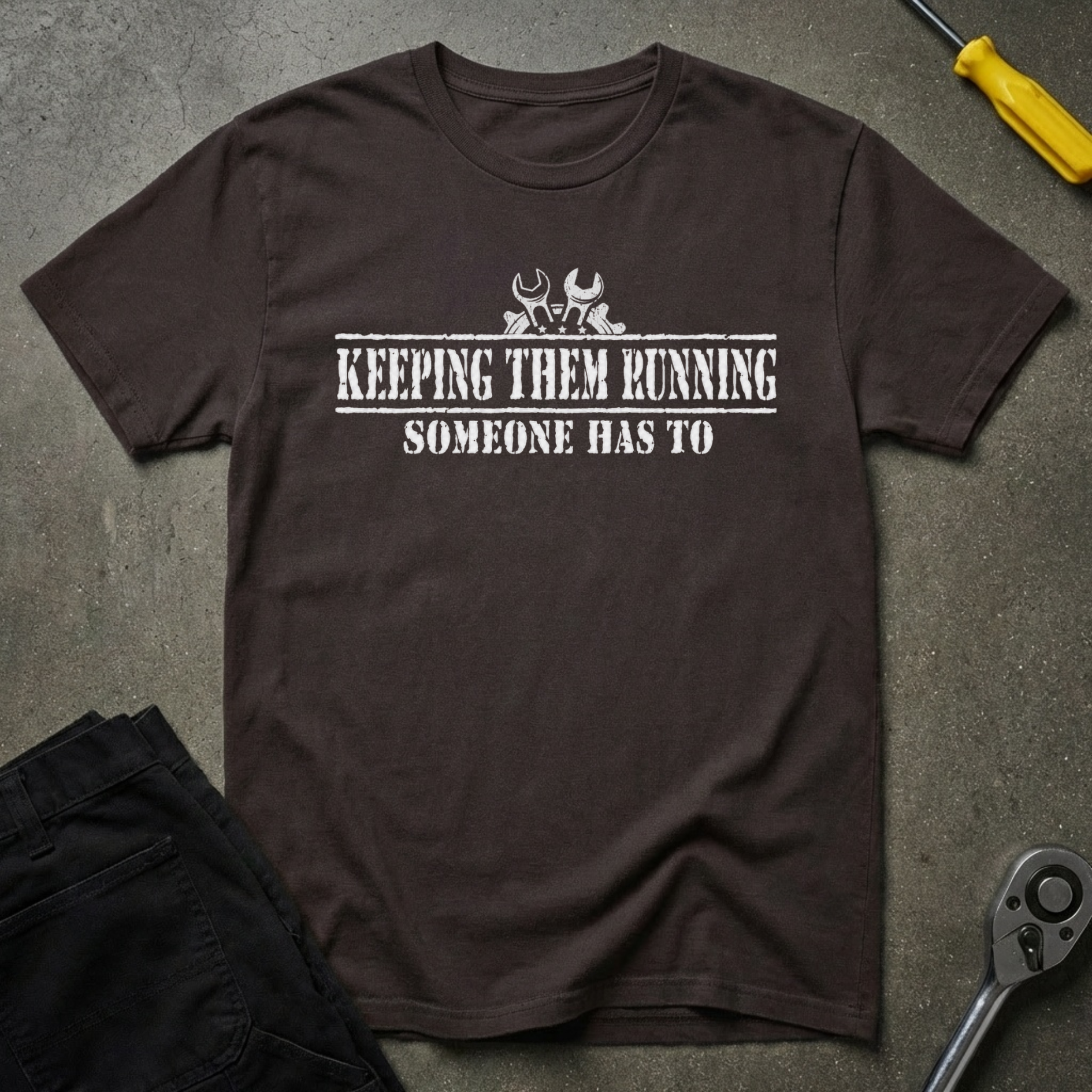 Keeping Them Running T-Shirt