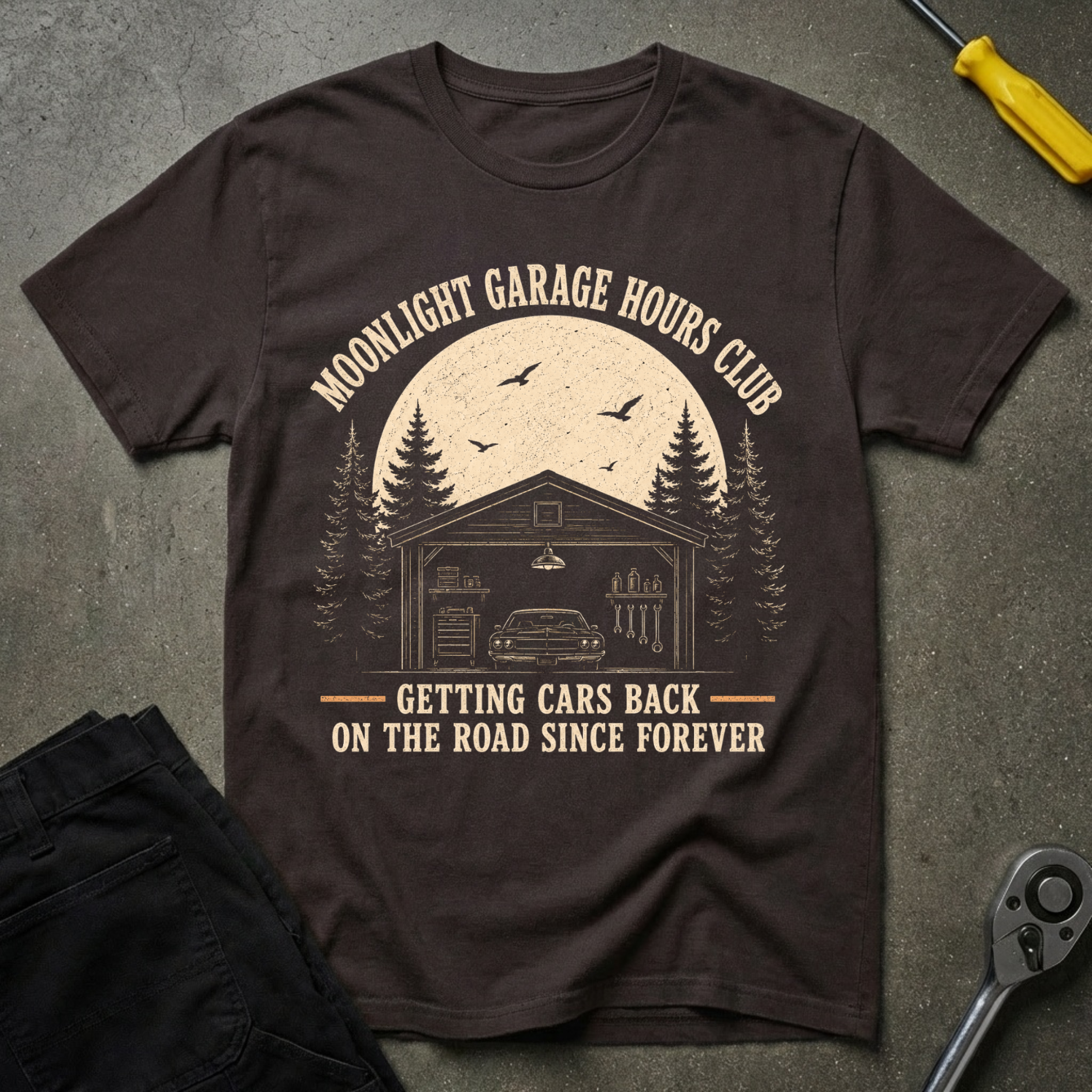 Moonlight Garage T-Shirt