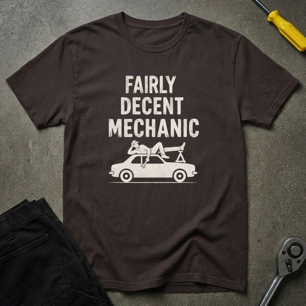 Fairly Decent w/Car T-Shirt
