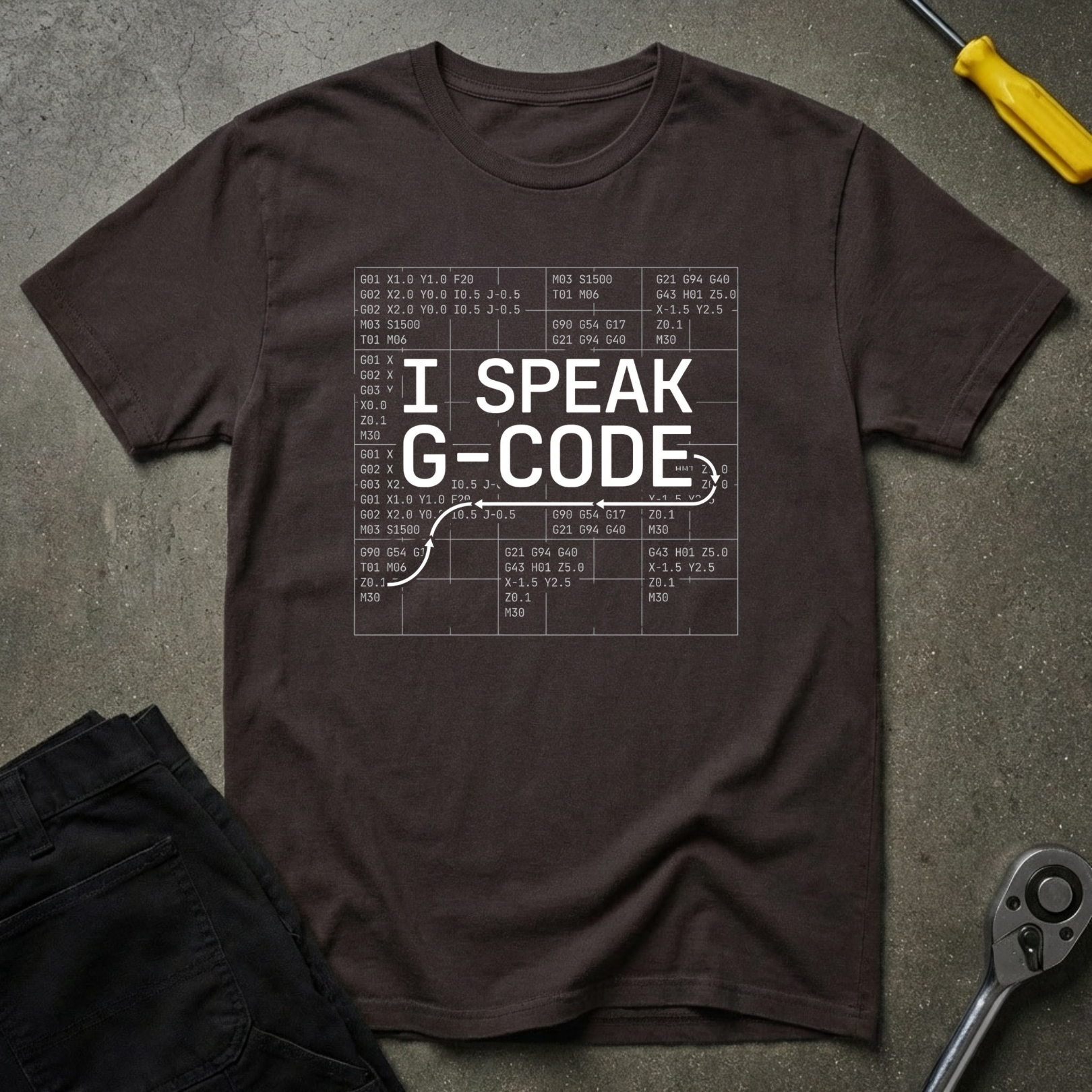 I Speak G-Code T-Shirt