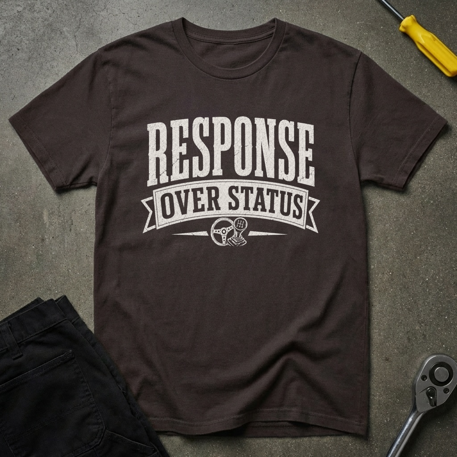 Response Over T-Shirt