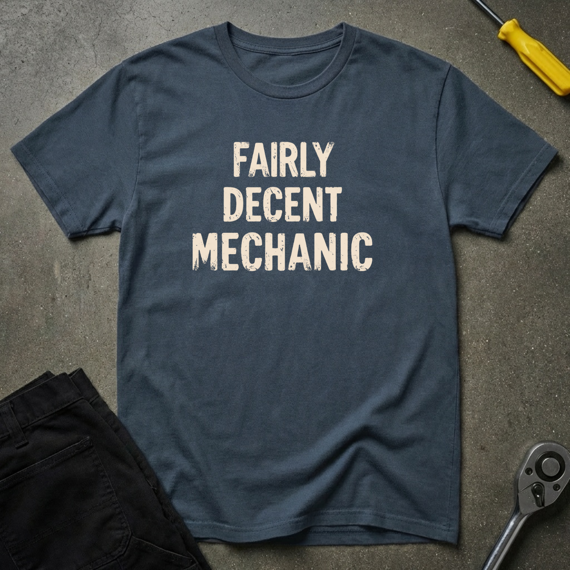 Fairly Decent Mechanic C T-Shirt