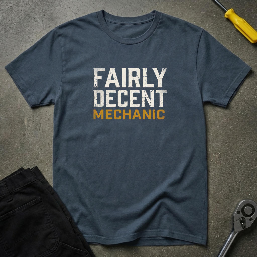Fairly Decent Mechanic O T-Shirt