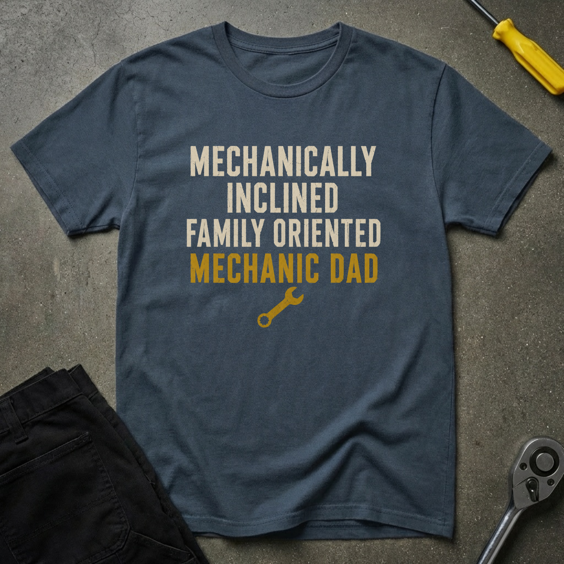Mechanic Dad T-Shirt