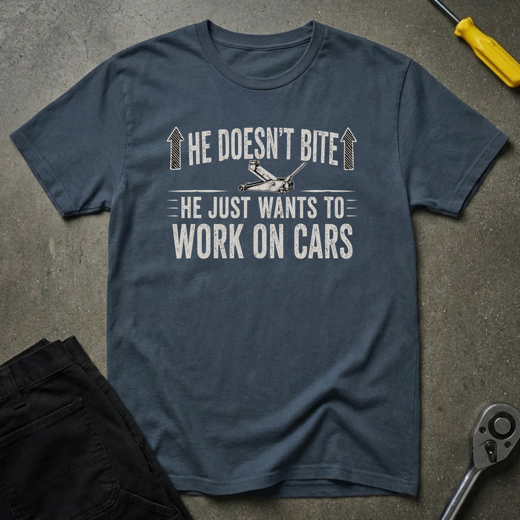 He Doesn't Bite T-Shirt