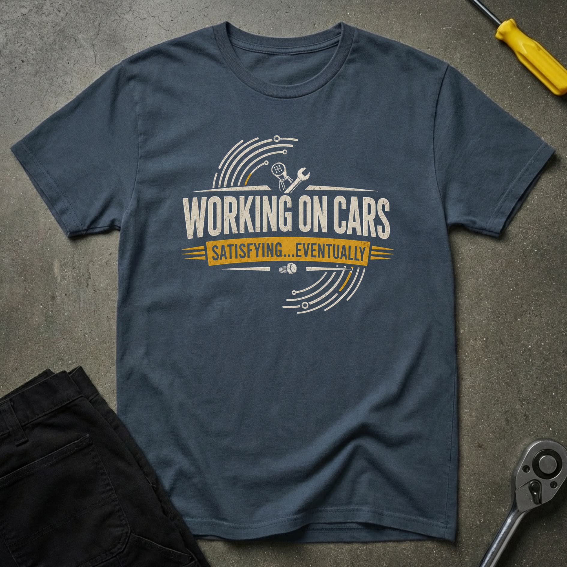 Working On Cars T-Shirt
